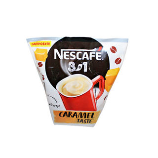 Кофе растворимый Нескафе 3в1 Карамель 20пак
